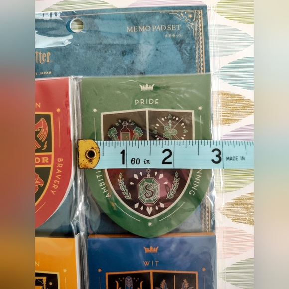 Universal Studios Japan Harry Potter Hogwarts Notepads - NEW - Picture 5 of 6